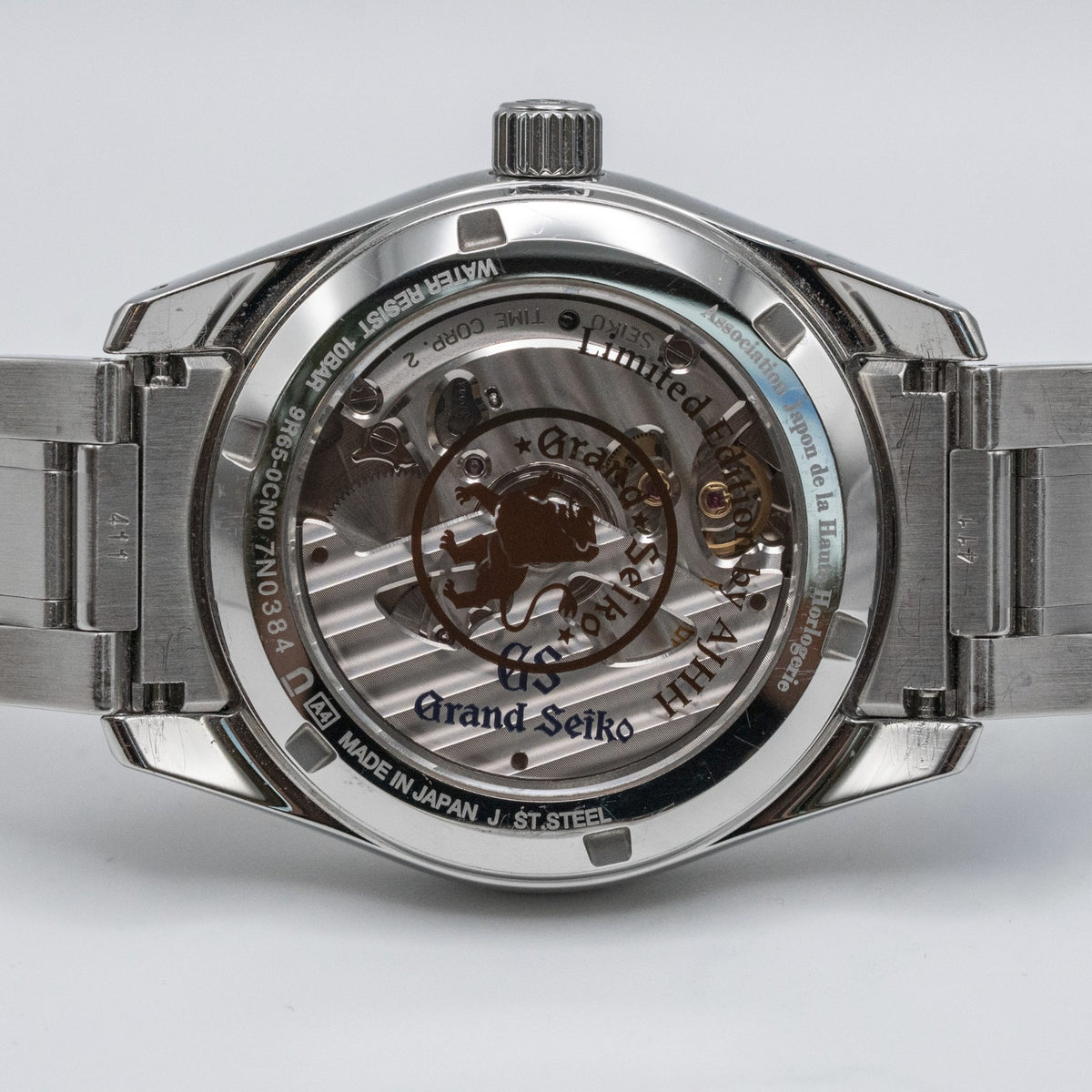 Grand Seiko SBGA371 AJHH Limited Edition Spring Drive 2018 Pink Dial Full Set