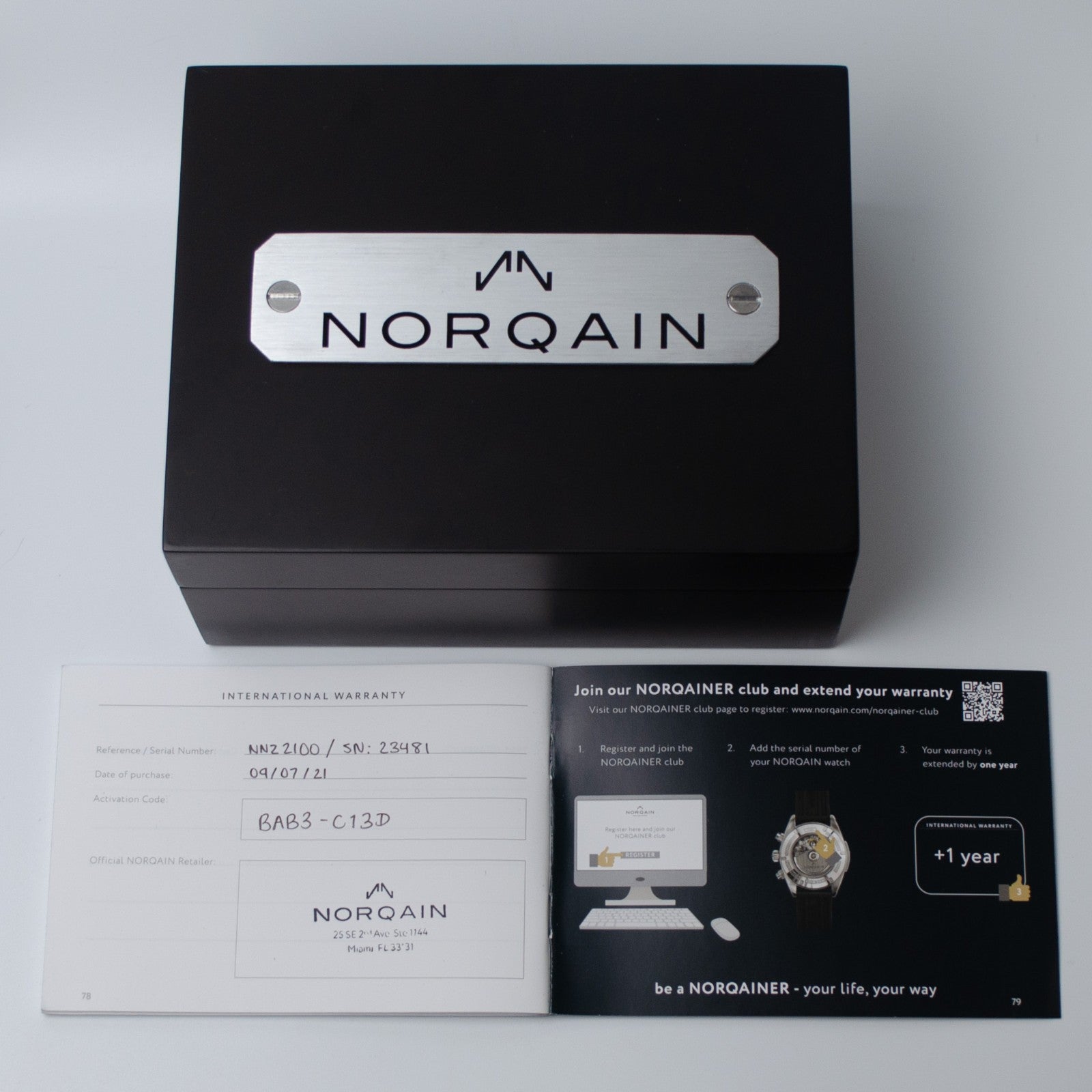 Norqain Freedom 60 GMT Bronze