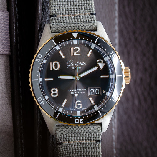 Glashütte Original SeaQ Panorama Date Steel & Rose Gold 1-36-13-04-91-34
