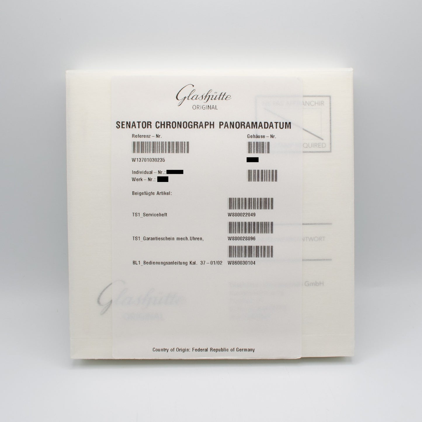 Glashütte Original Senator Chronograph Panorama Date 1-37-01-03-02-35