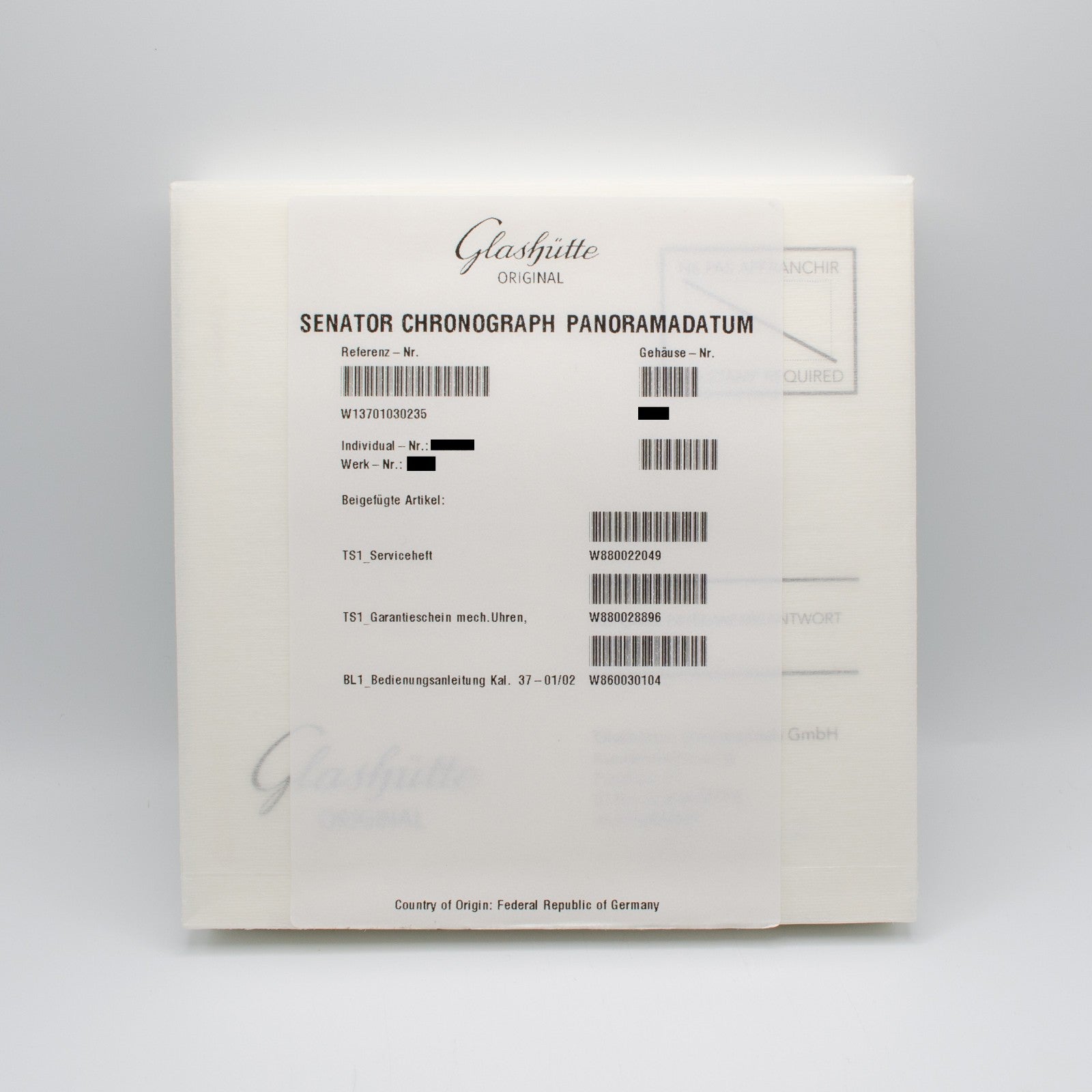 Glashütte Original Senator Chronograph Panorama Date 1-37-01-03-02-35