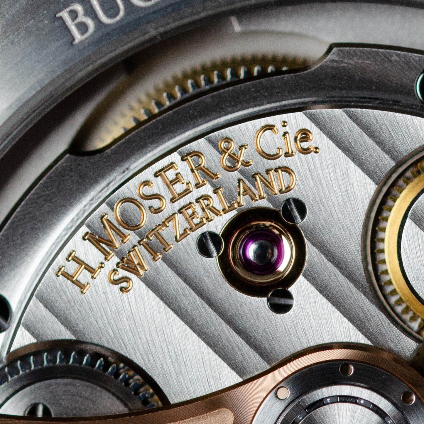 H. Moser & Cie. Pioneer Tourbillon Amber Sand - Bucherer Exclusive