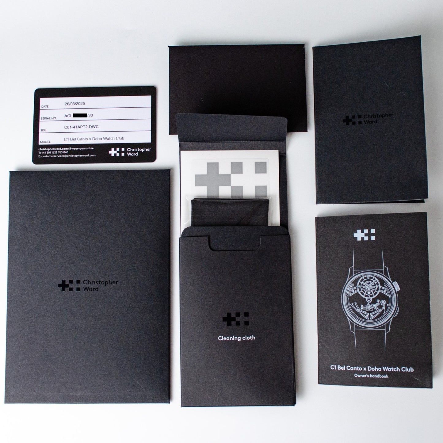 Christopher Ward C1 Bel Canto 'Doha Watch Club' Limited Edition of 30