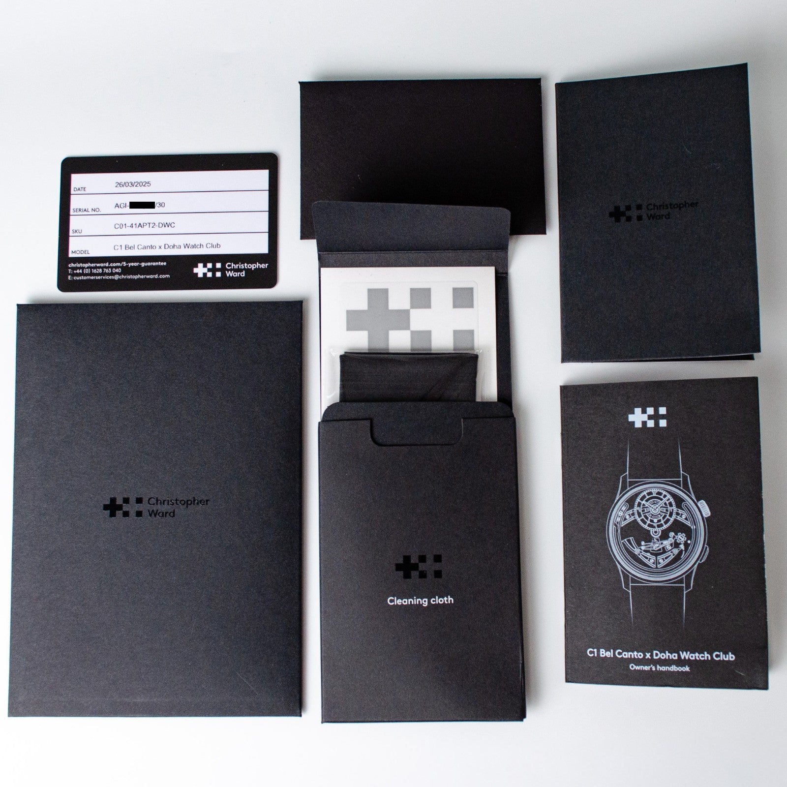 Christopher Ward C1 Bel Canto 'Doha Watch Club' Limited Edition of 30