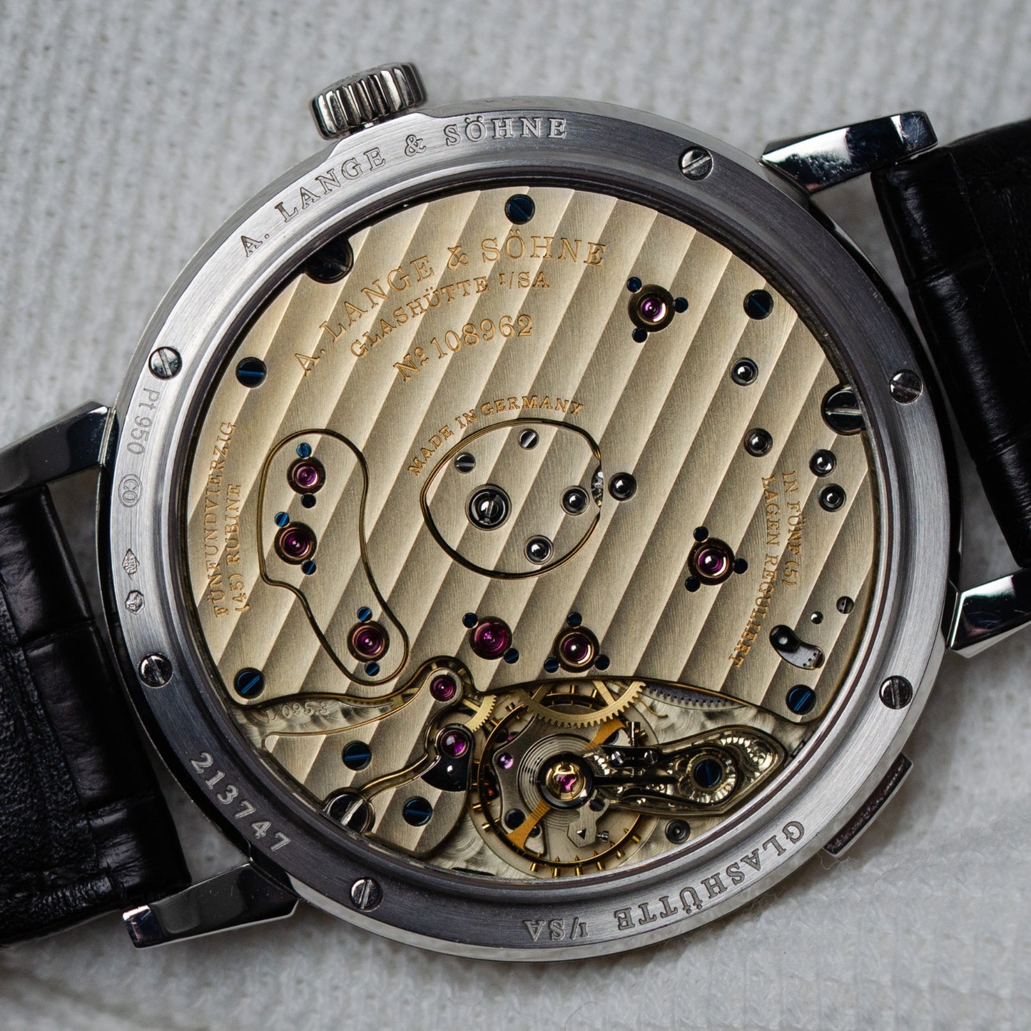 A. Lange & Söhne Grand Lange 1 Platinum 139.025