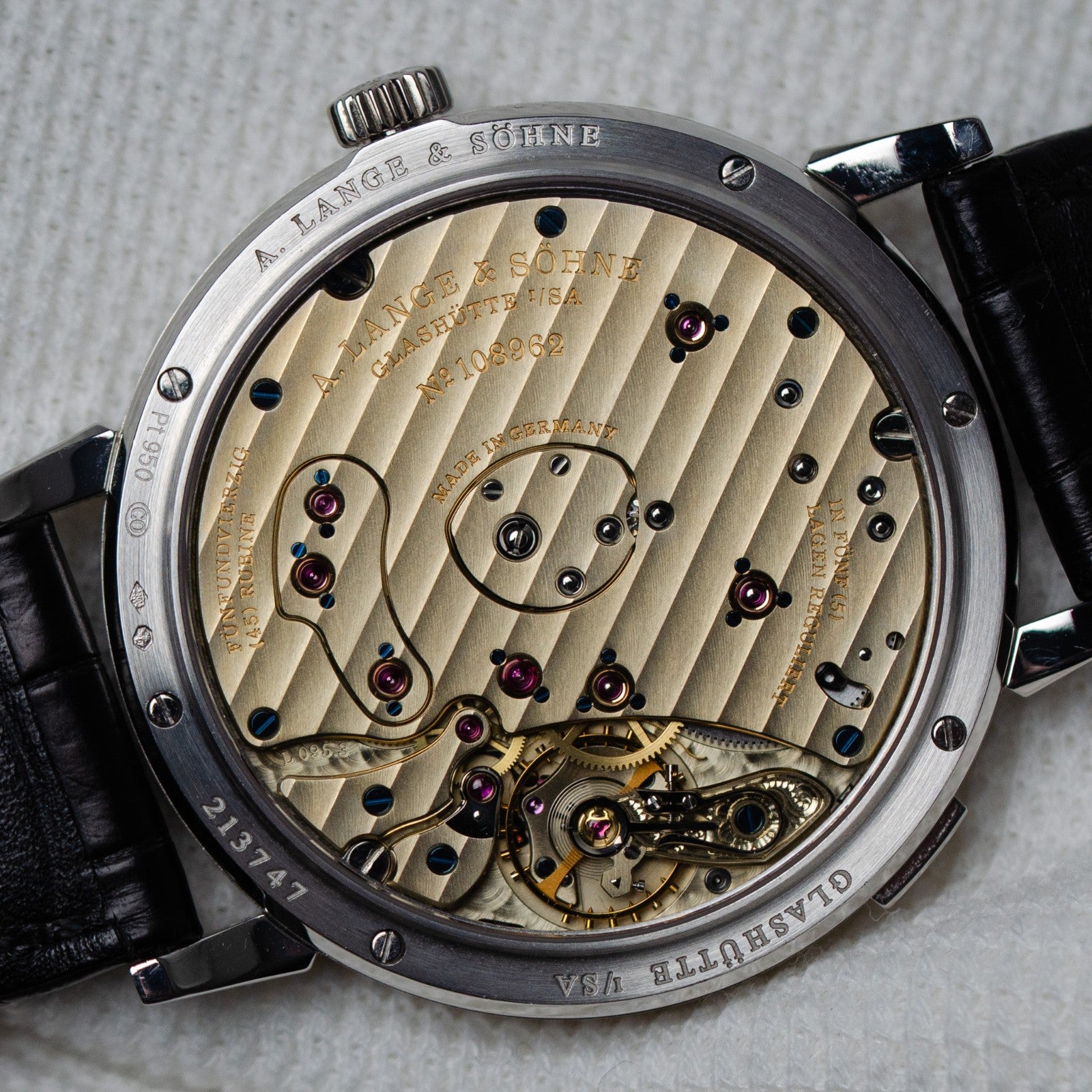 A. Lange & Söhne Grand Lange 1 Platinum 139.025