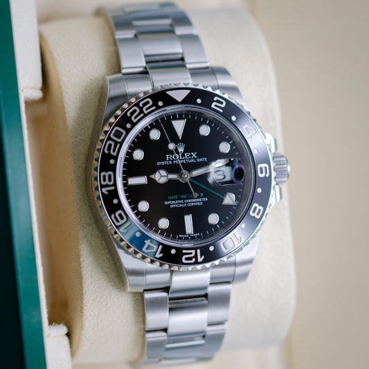 Rolex GMT-Master II 116710LN Black 2017 Box & Papers, Serviced
