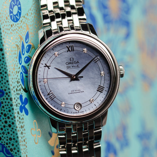 Omega De Ville Prestige Ladies Mother of Pearl 424.10.33.20.57.001