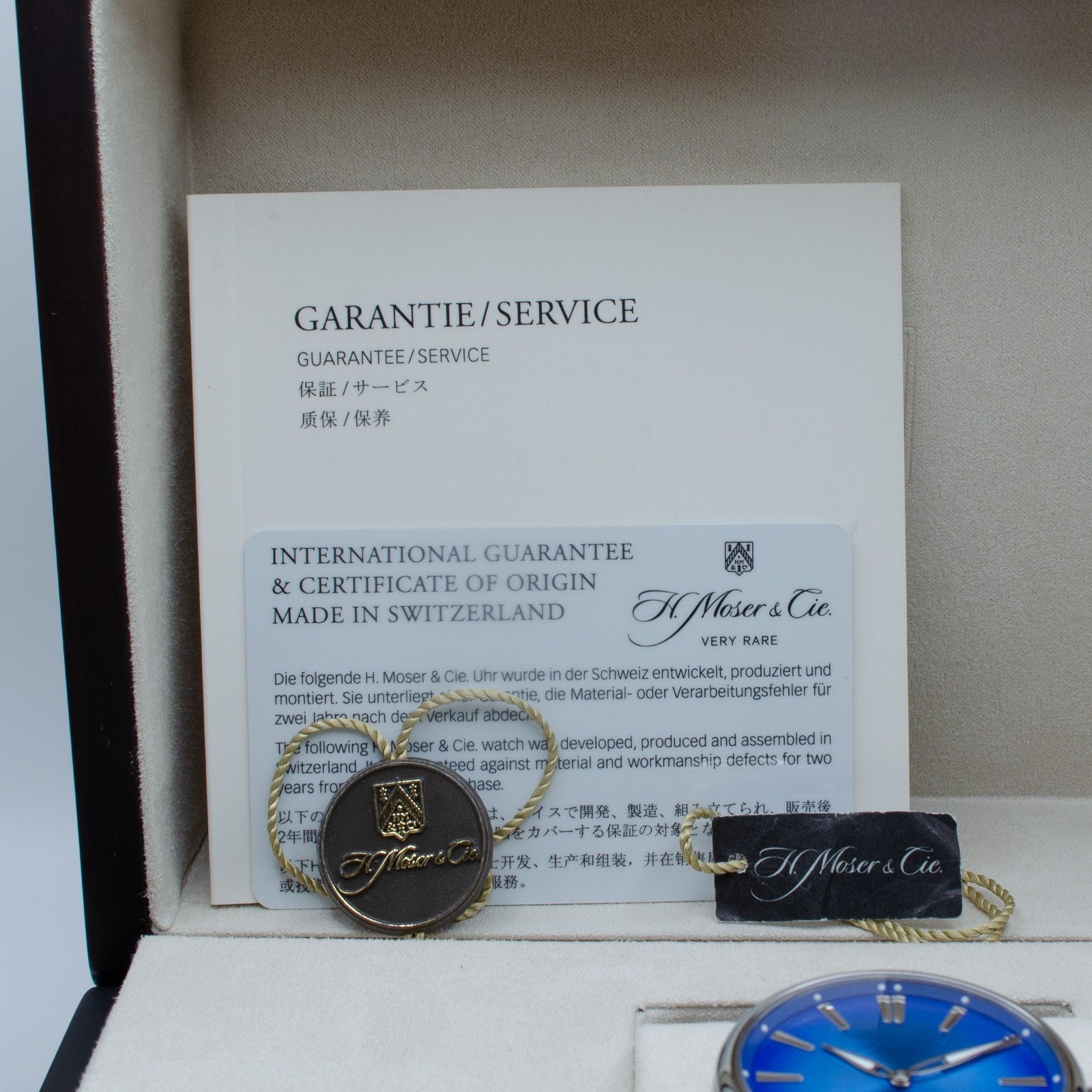 H. Moser & Cie Pioneer Tourbillon Arctic Blue 3804-1208