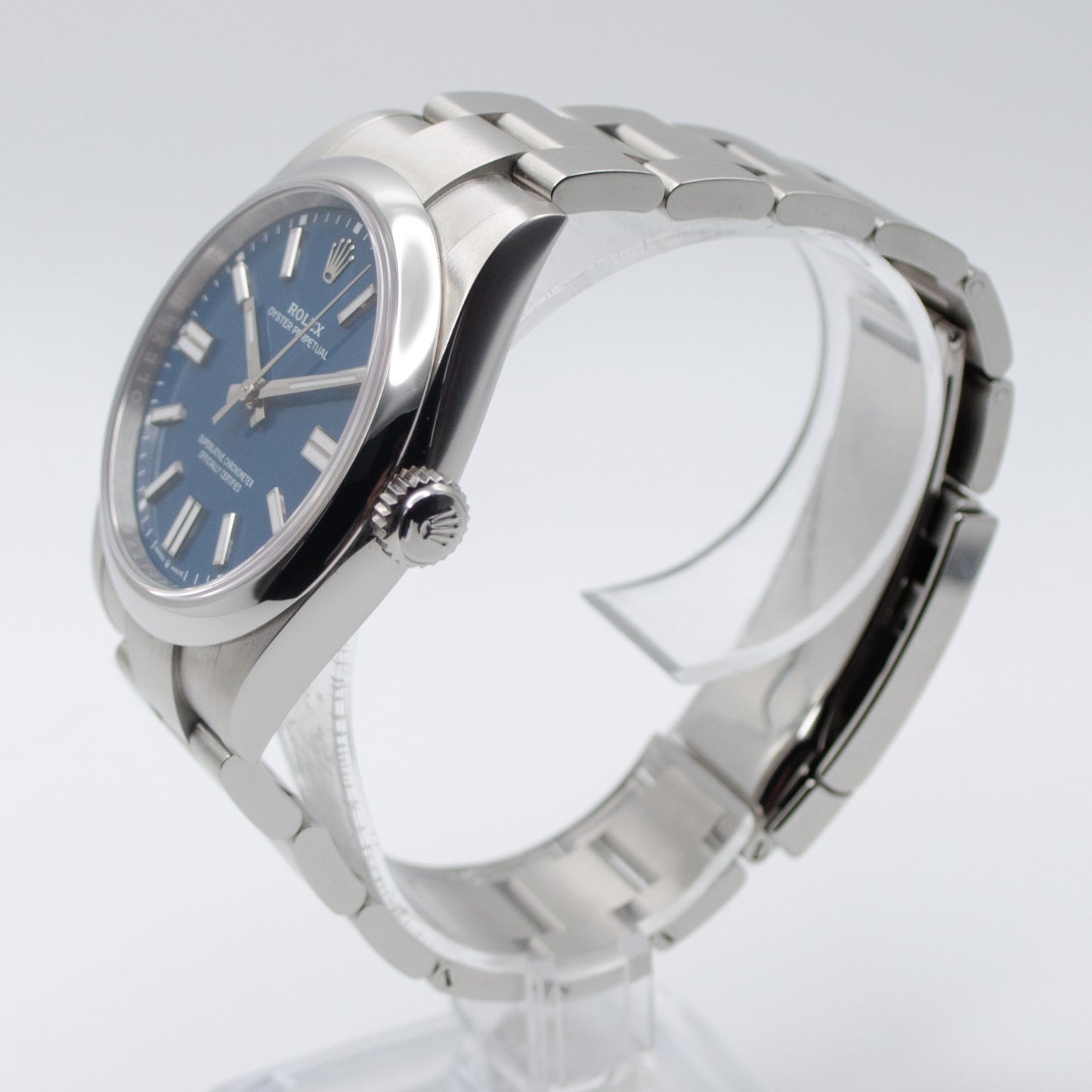 Rolex Oyster Perpetual 41 Med Blue 2025