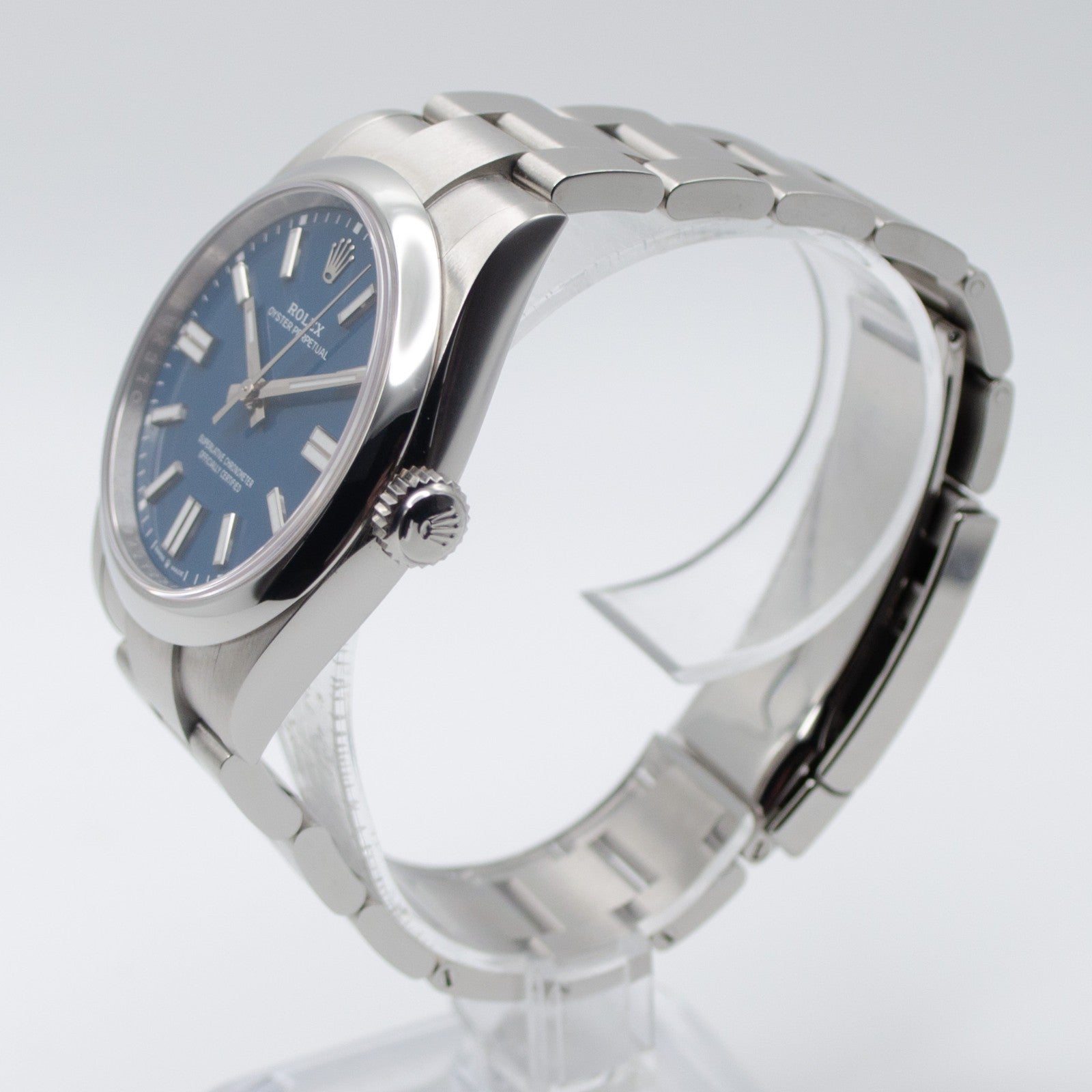 Rolex Oyster Perpetual 41 Med Blue 2025