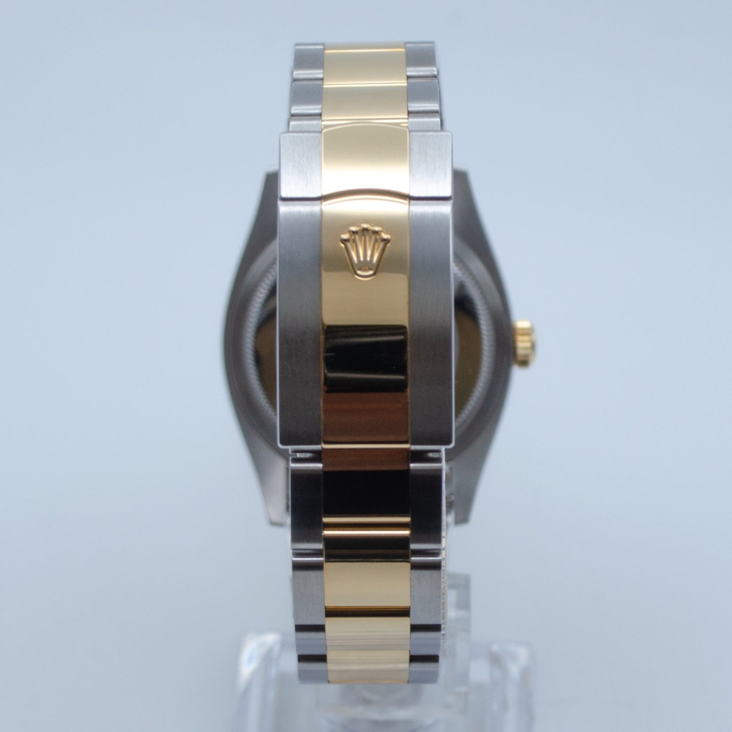 2021 Rolex Datejust 126233 Palm Dial Fluted Oyster