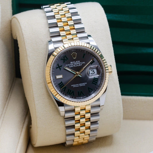 Rolex Datejust 36 Wimbledon 2026 Ref. 126233 Full Set Excellent Condition