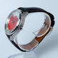 Artur Akmaev Carbon Red Hand Engraved 39mm Wristwatch