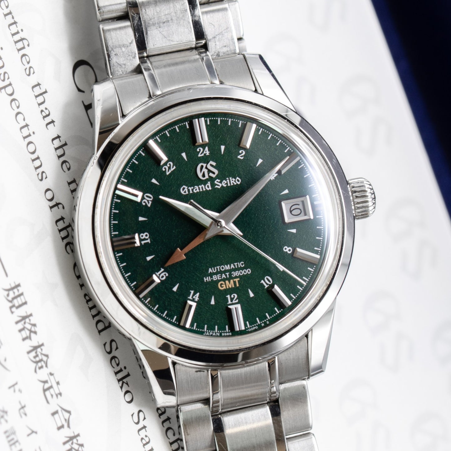 Grand Seiko GMT Four Seasons "Spring Shunbun" Green SBGJ251