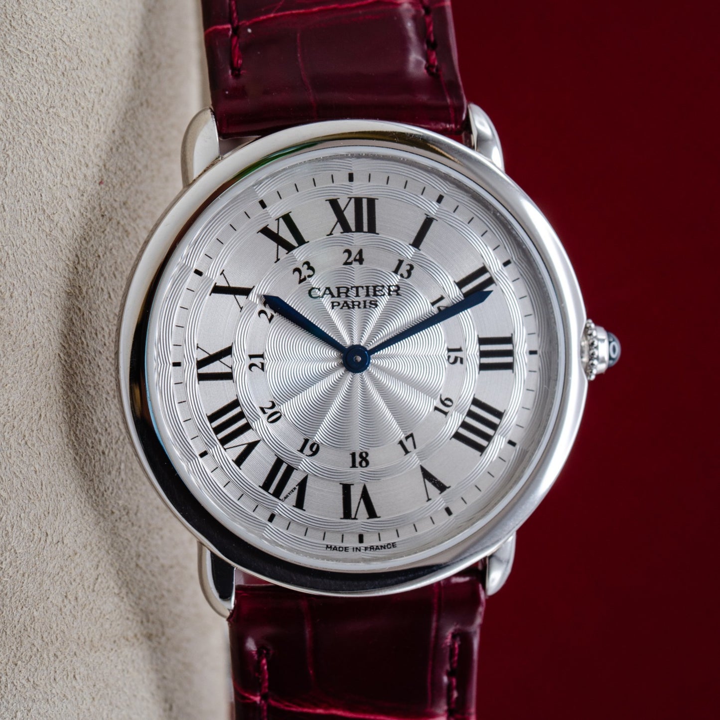 Cartier Ronde Louis Cartier Platinum CPCP W1528051