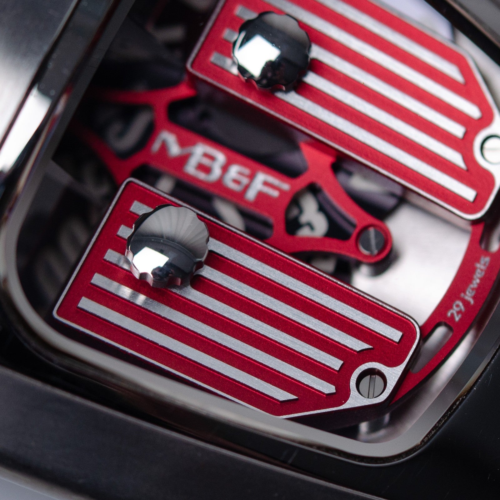 MB&F HMX Red 10th Anniversary Horological Machine Limited Edition of 20
