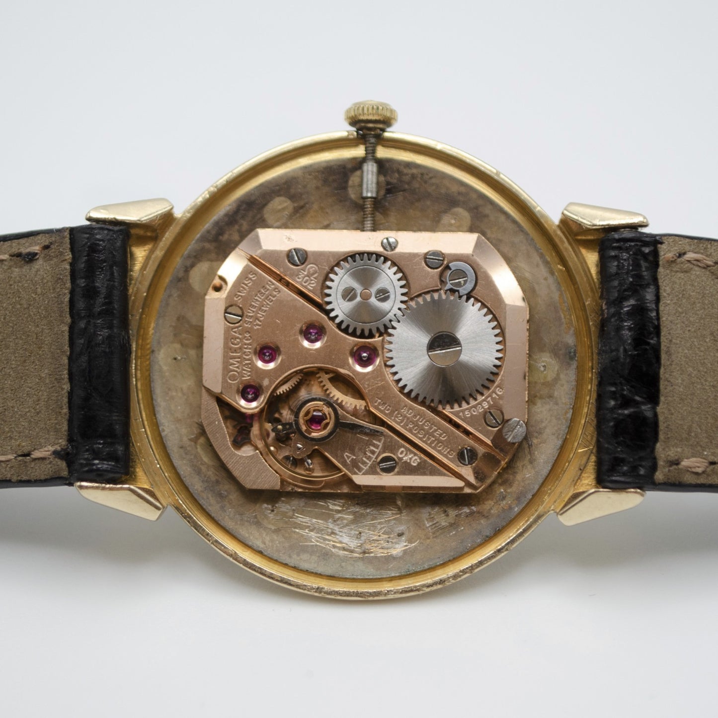 Omega N6592 “Florentine” 14K Gold, Cal. 302, c. 1956