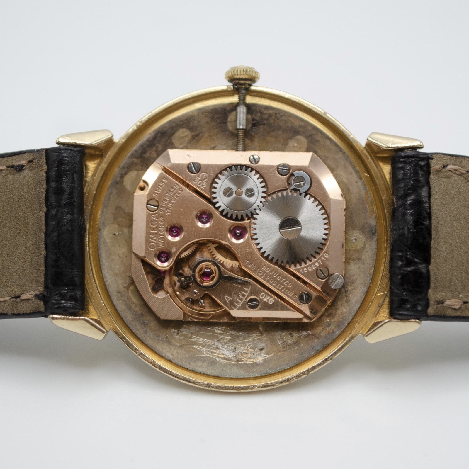 Omega N6592 “Florentine” 14K Gold, Cal. 302, c. 1956