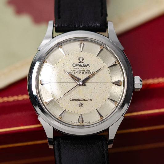 1957 Omega Constellation Pie Pan 2852-9 SC