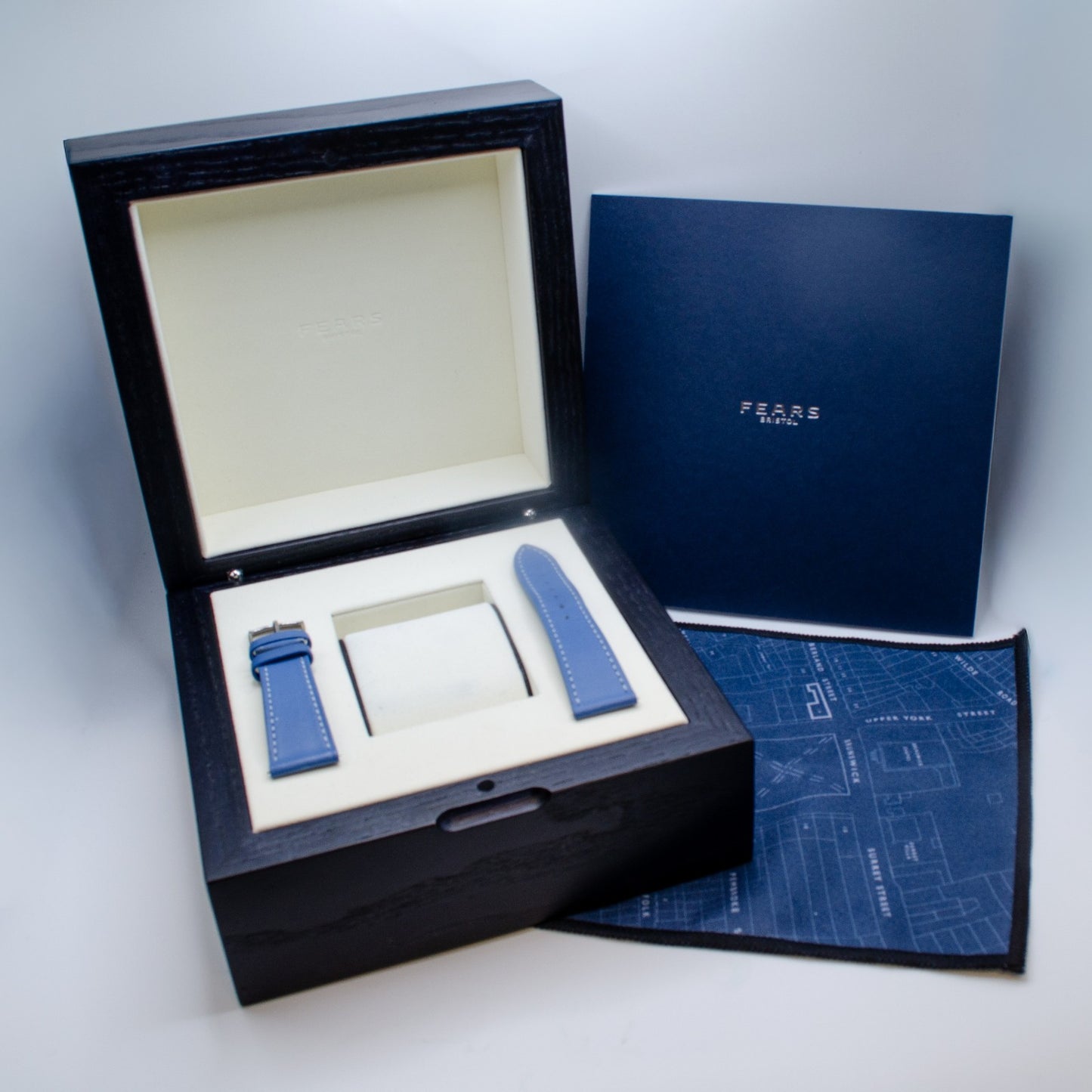Fears Brunswick 38mm Copper Salmon Box/Papers + Extra Strap
