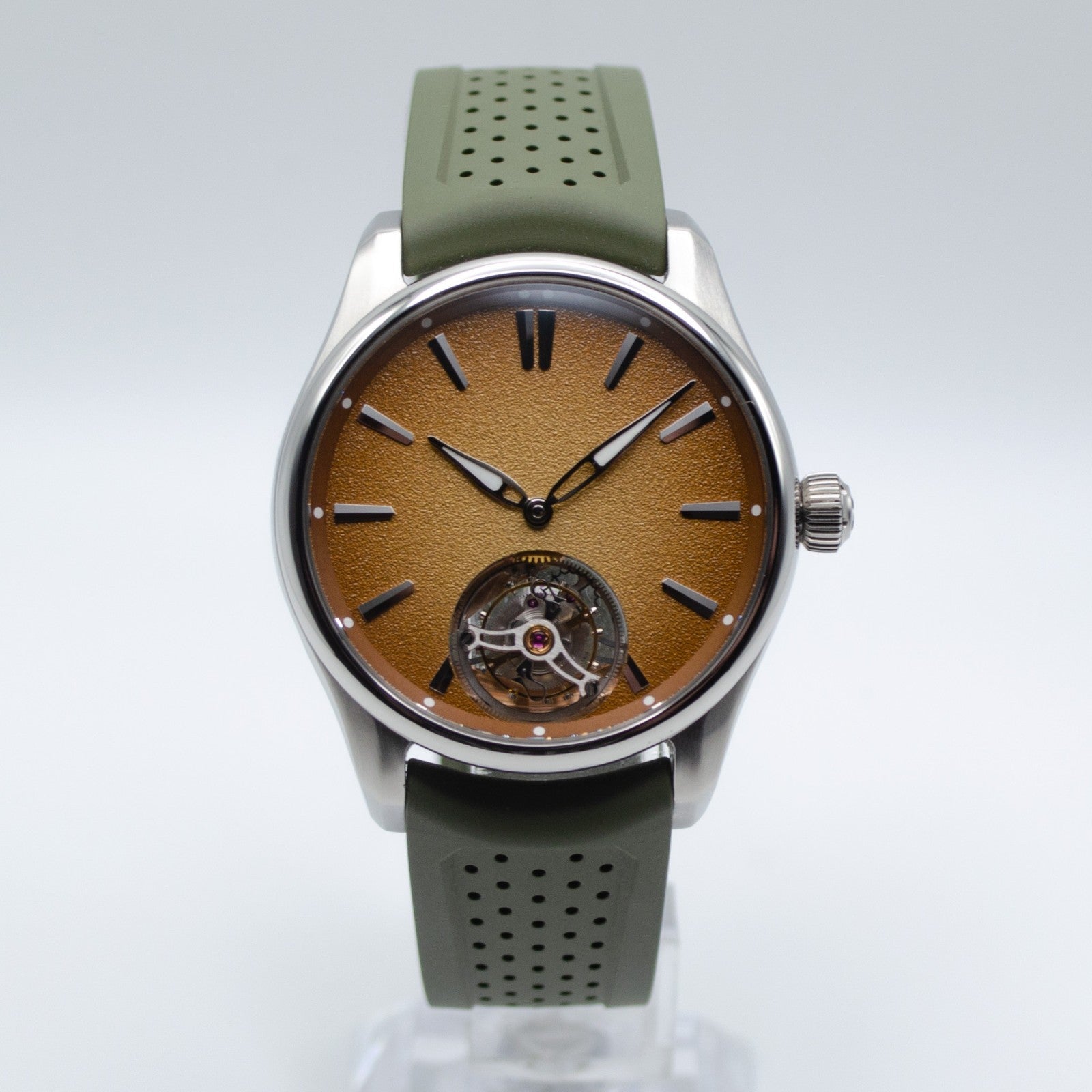 H. Moser & Cie. Pioneer Tourbillon Amber Sand - Bucherer Exclusive