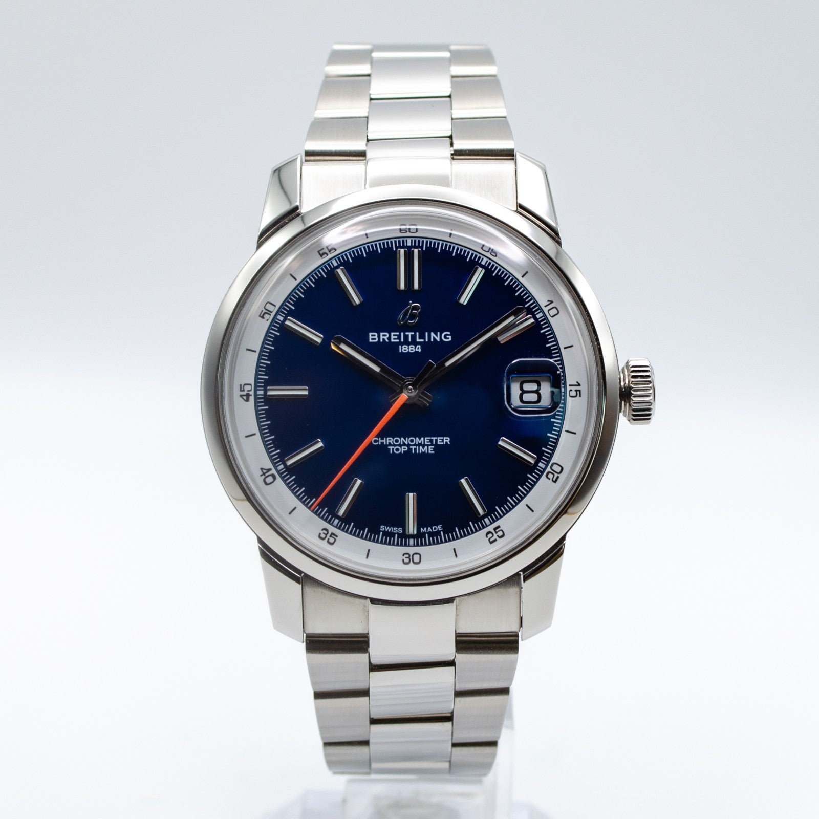 Breitling Top Time B31 Blue Dial 38mm 2025 AB3113A71C2A1 Full Set