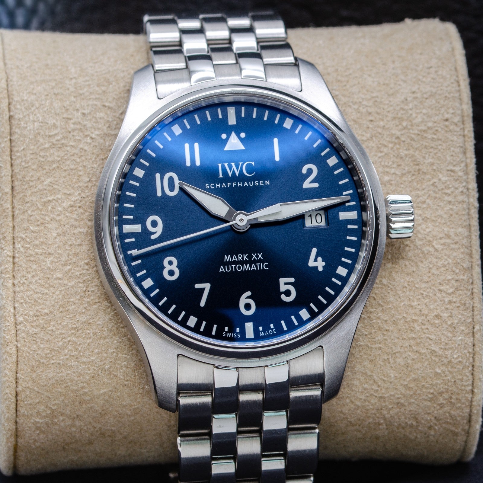 IWC Pilot Mark XX Blue Dial IW328204 - 2024 Full Set Excellent