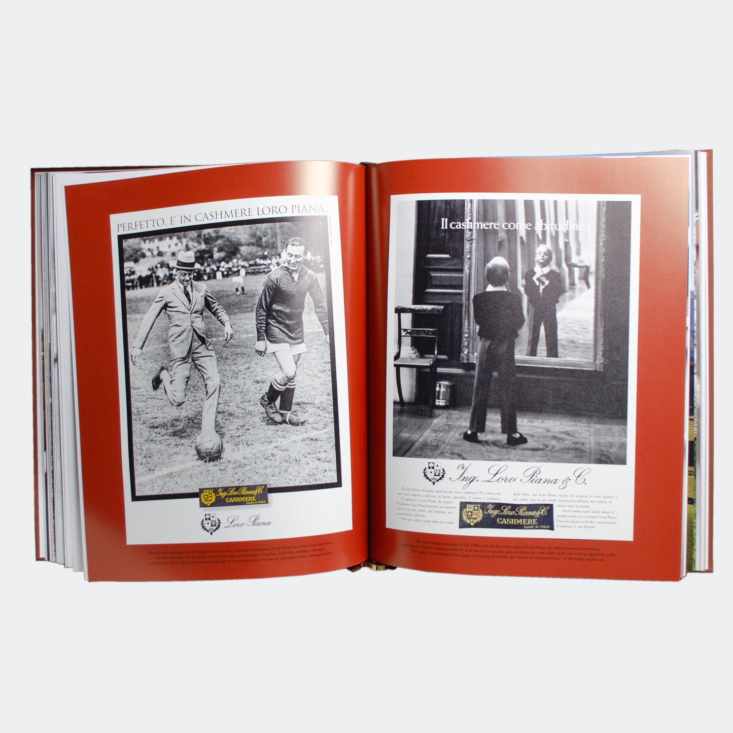 Loro Piana 'Master of Fibres' Hardcover Book by Nicholas Foulkes