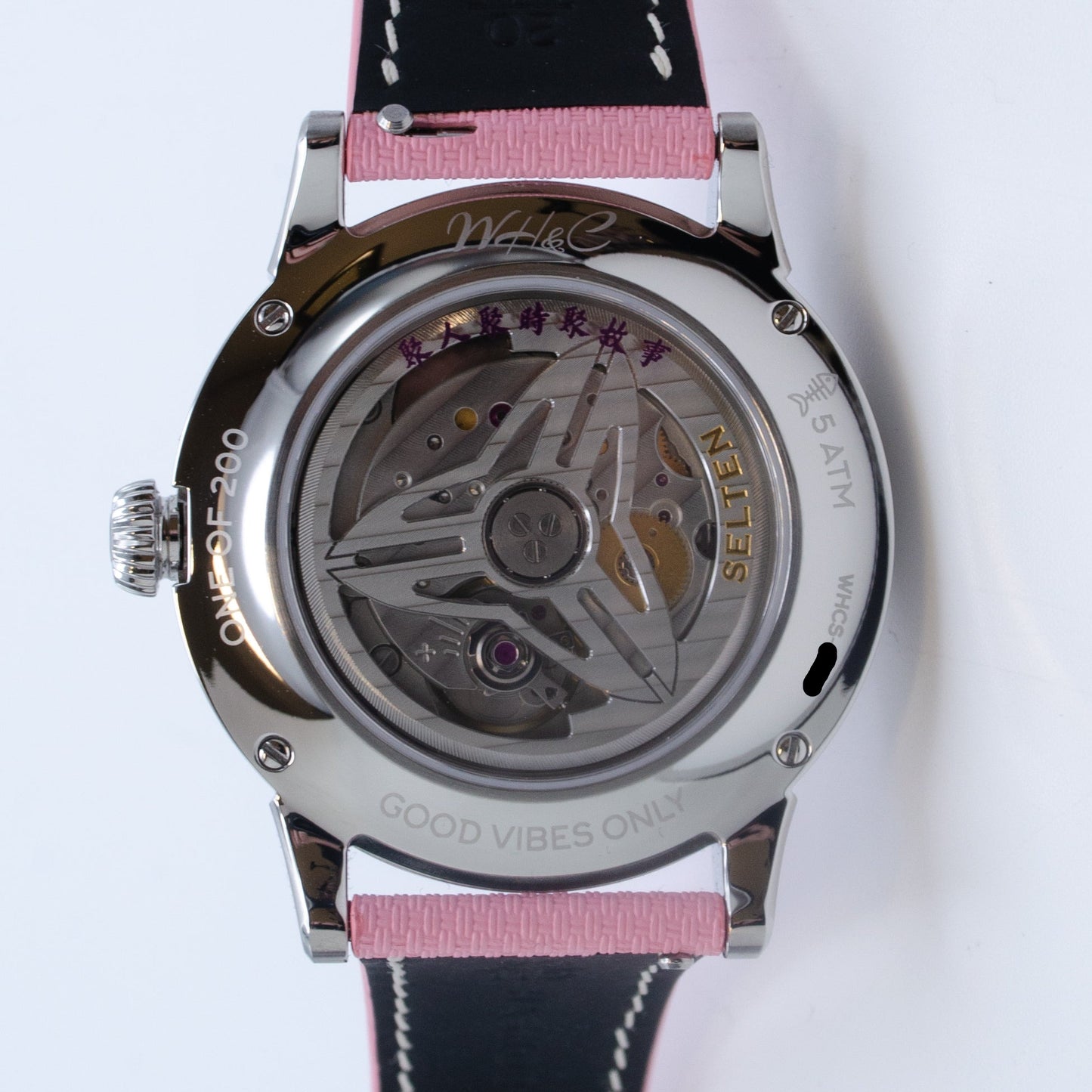 Selten x Watch Ho & Co Jui Bauhinia Pink