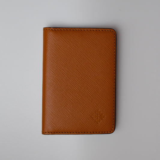 Patek Philippe Orange Saffiano Card Holder
