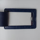 De Bethune Navy Leather Luggage Tag