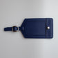 De Bethune Navy Saffiano Luggage Tag