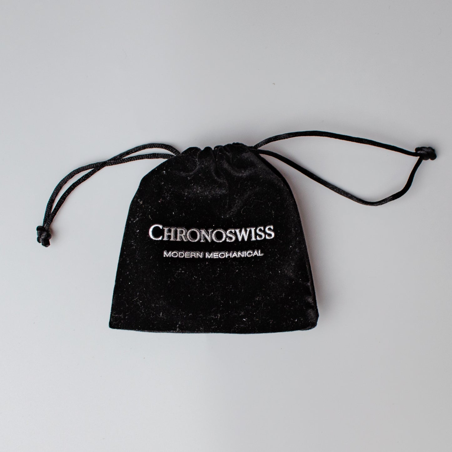 Chronoswiss Braided Leather Bracelet Black