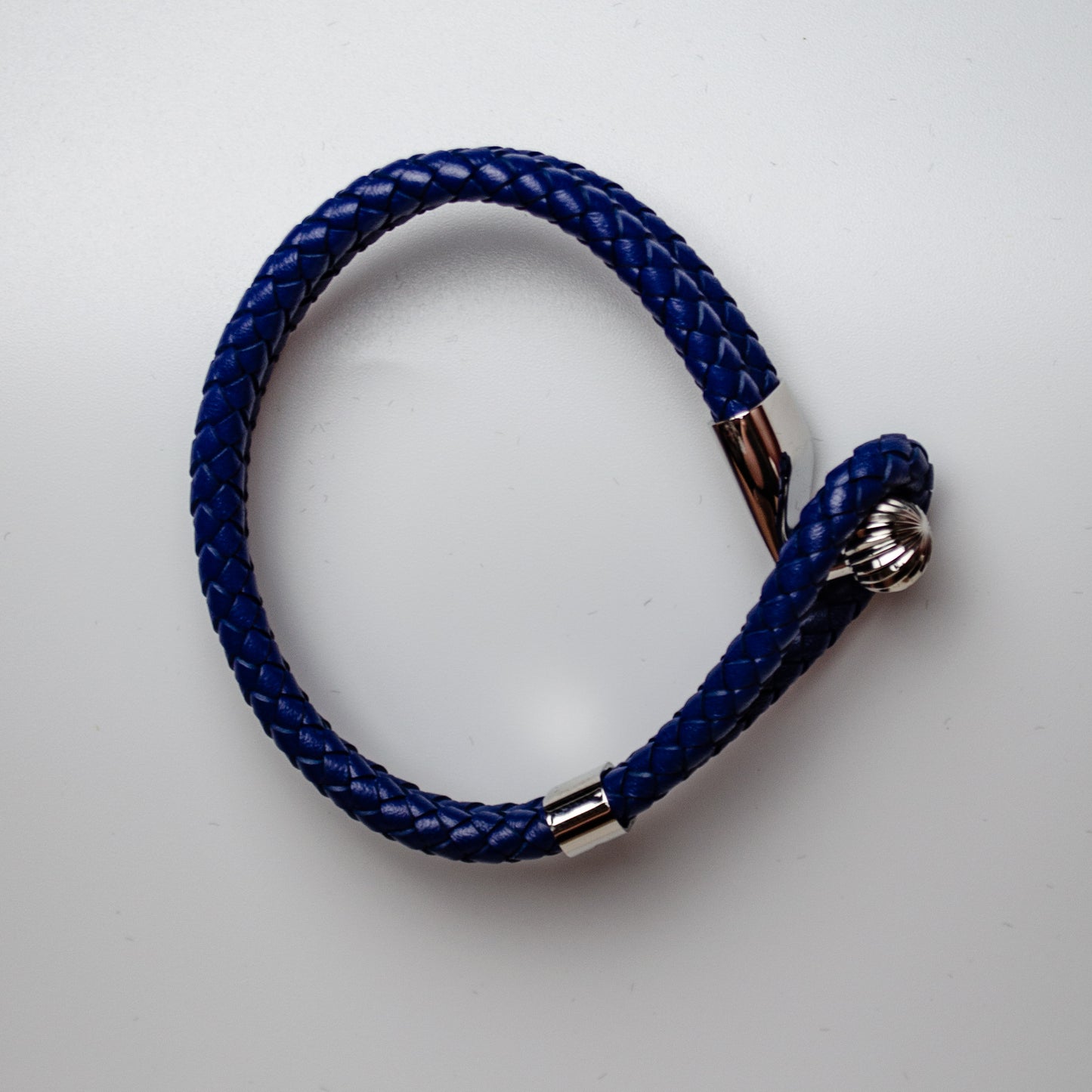 Chronoswiss Braided Leather Bracelet Navy