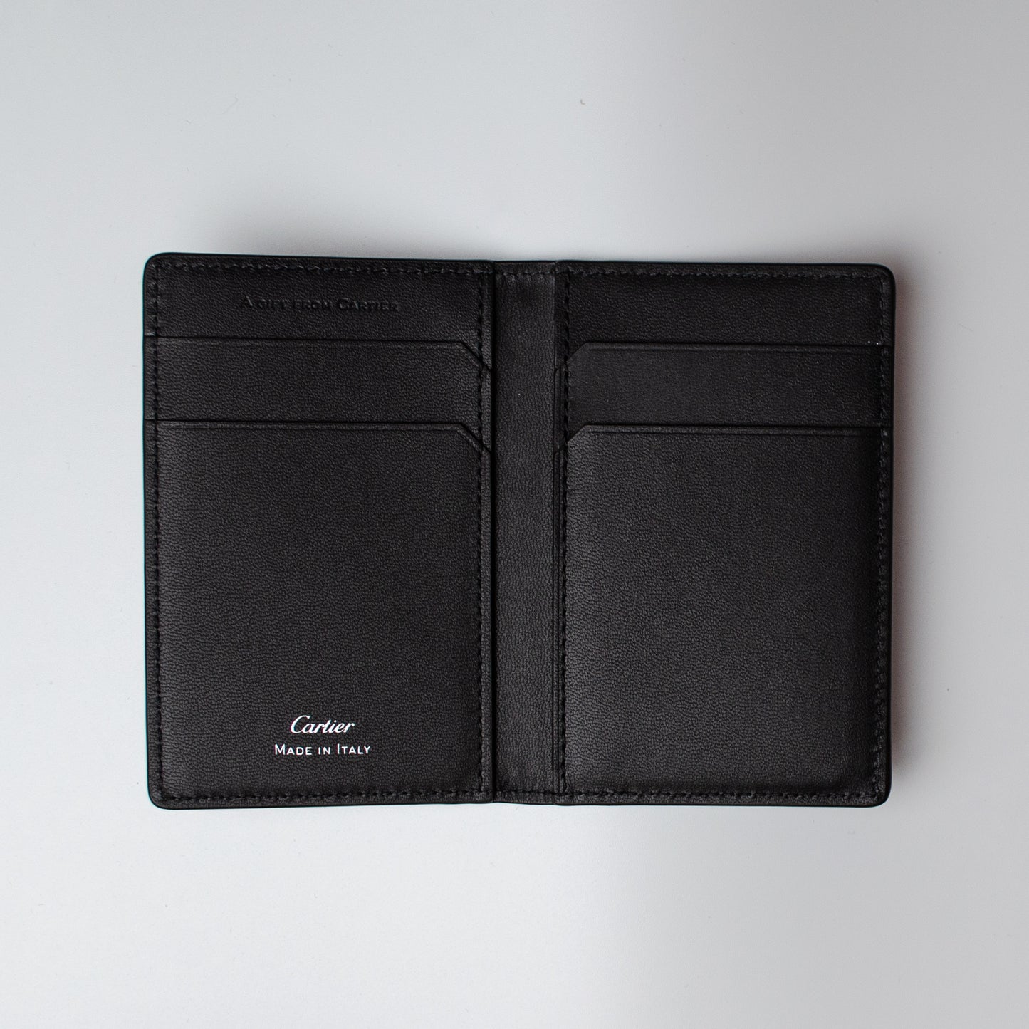Cartier Grey Panther Print Wallet
