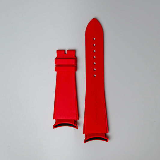 OEM Romain Gauthier Continuum Red Rubber Strap