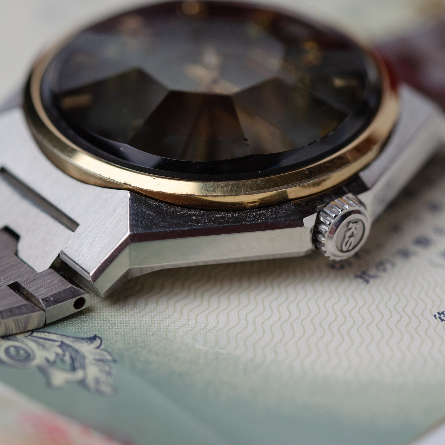 1974 King Seiko VANAC 5626-7180 Box & Papers