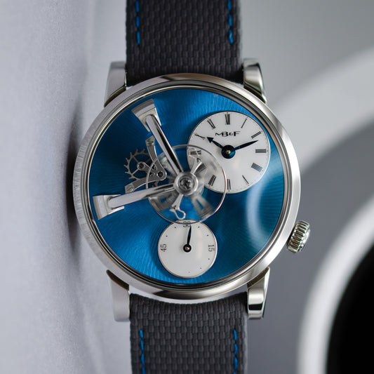 MB&F LM101 Steel Blue