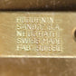 Vintage Omega Seamaster Brass Display Sign