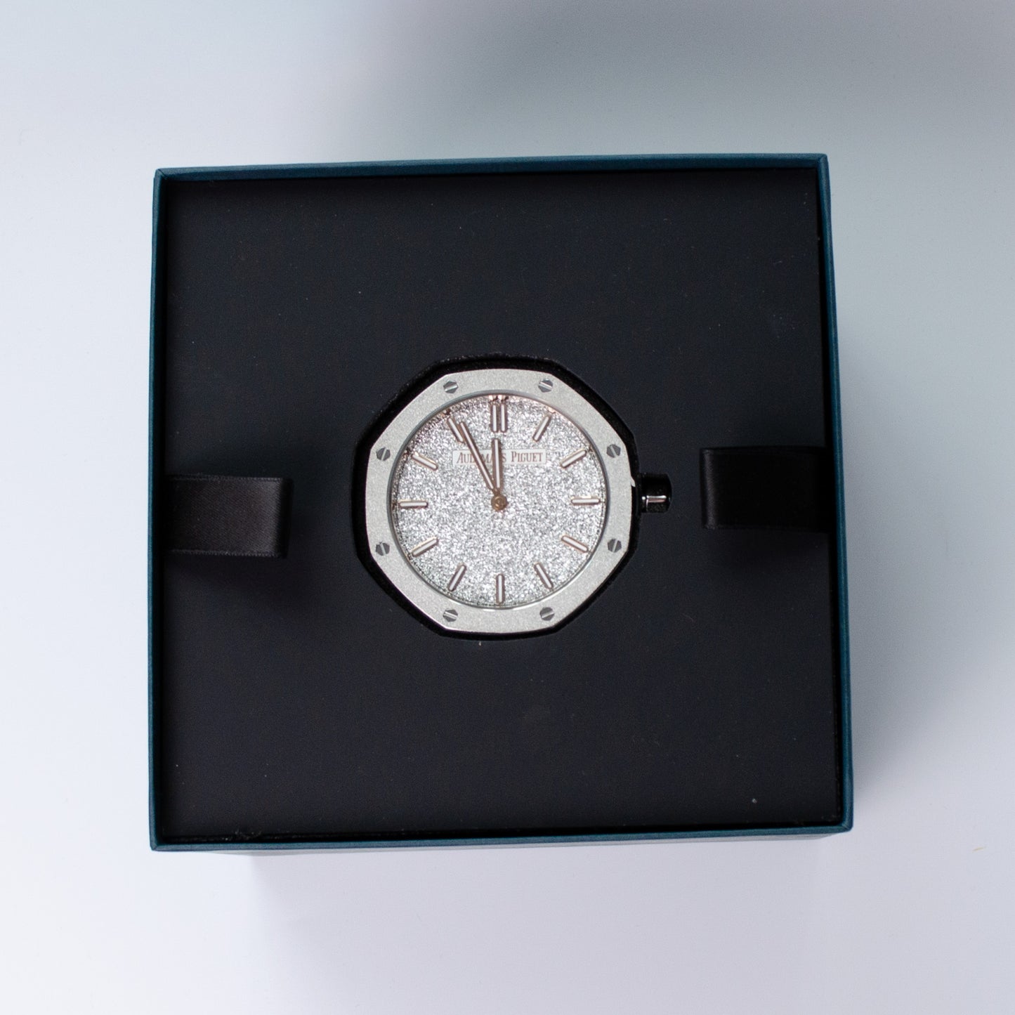 Audemars Piguet Royal Oak Frosted Desk Clock