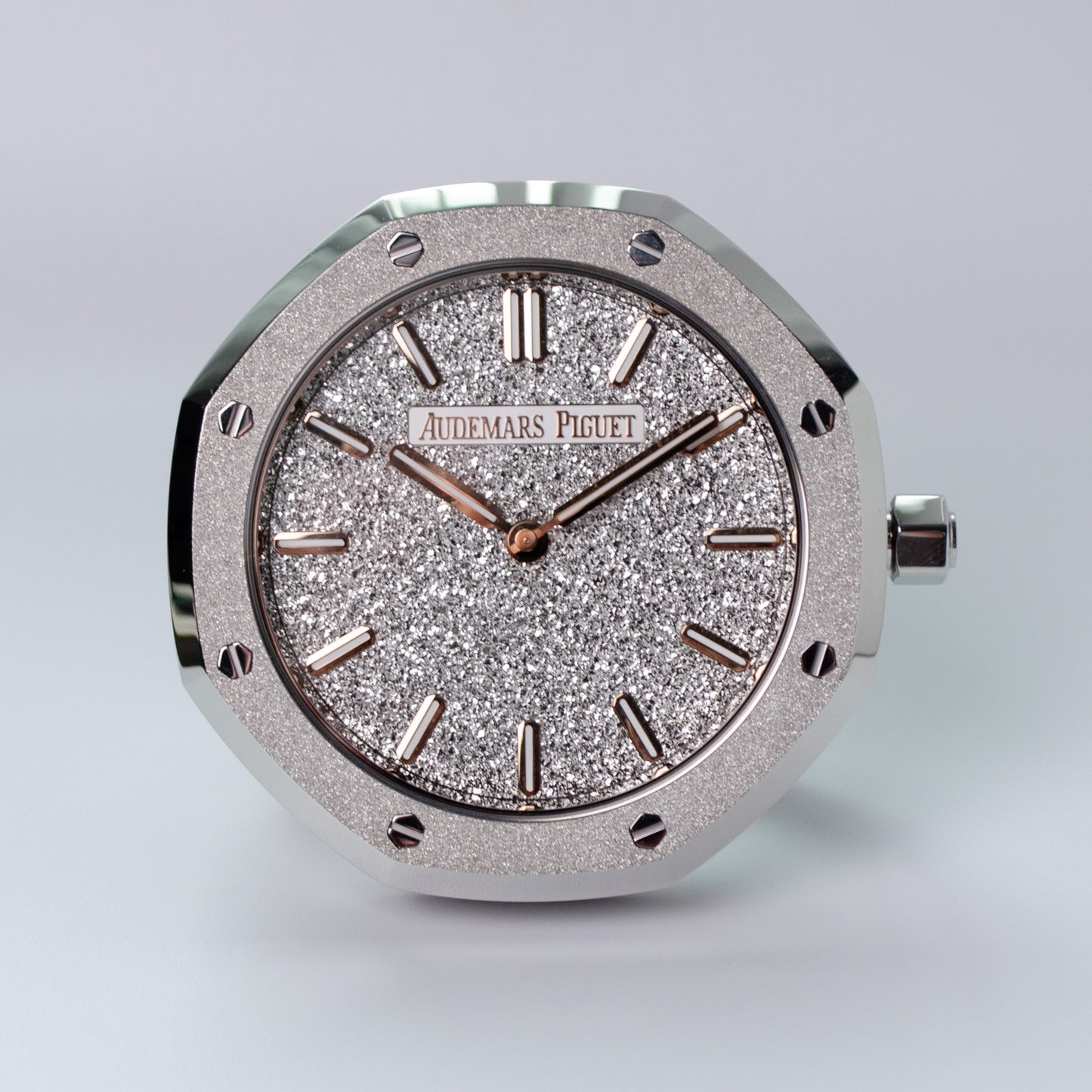 Audemars Piguet Royal Oak Frosted Desk Clock