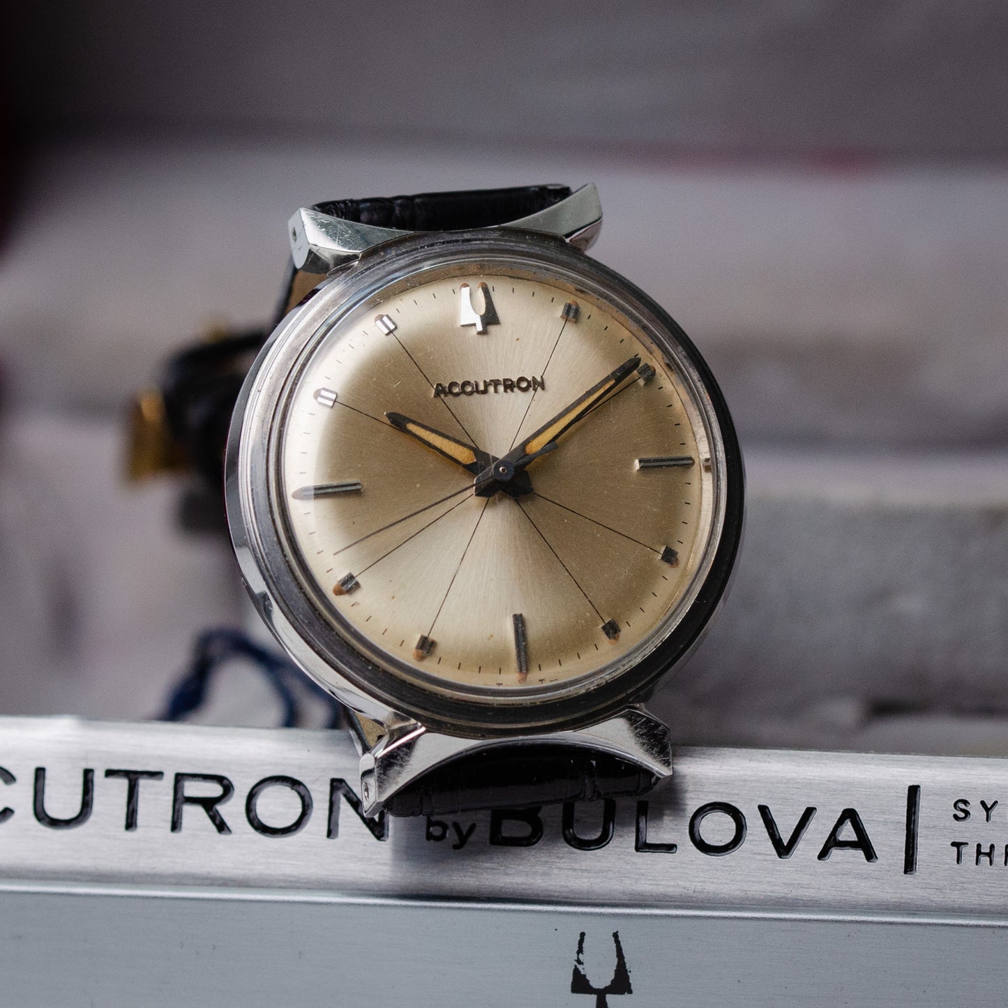 1966 Accutron 214 Bowtie Lugs With Extras