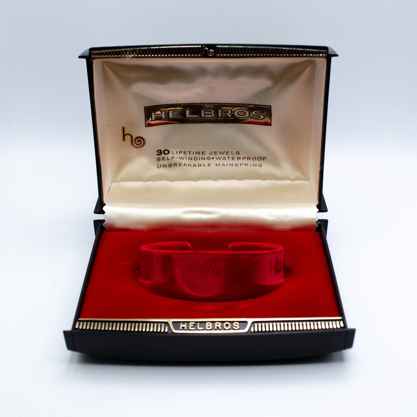 1960s Helbros Gent's 30 Jewel Automatic With Extras