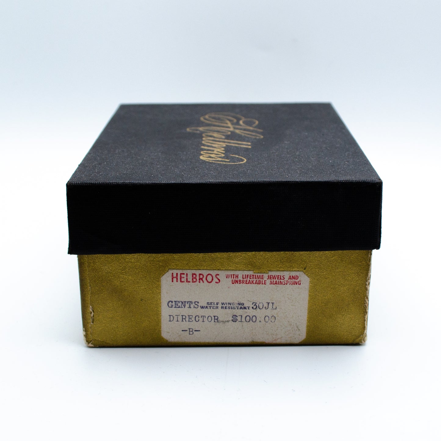 1960s Helbros Gent's 30 Jewel Automatic With Extras